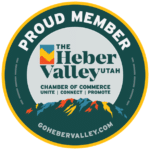 Proud member of the Heber Valley Utah Chamber of Commerce